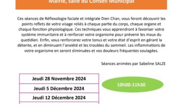 Atelier réflexologie du CLIC